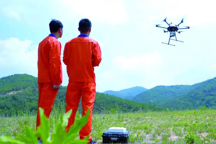 群英乡无人机倾斜摄影巡检拍摄